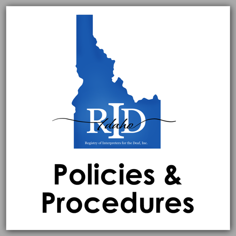 Policies & Procedures Button