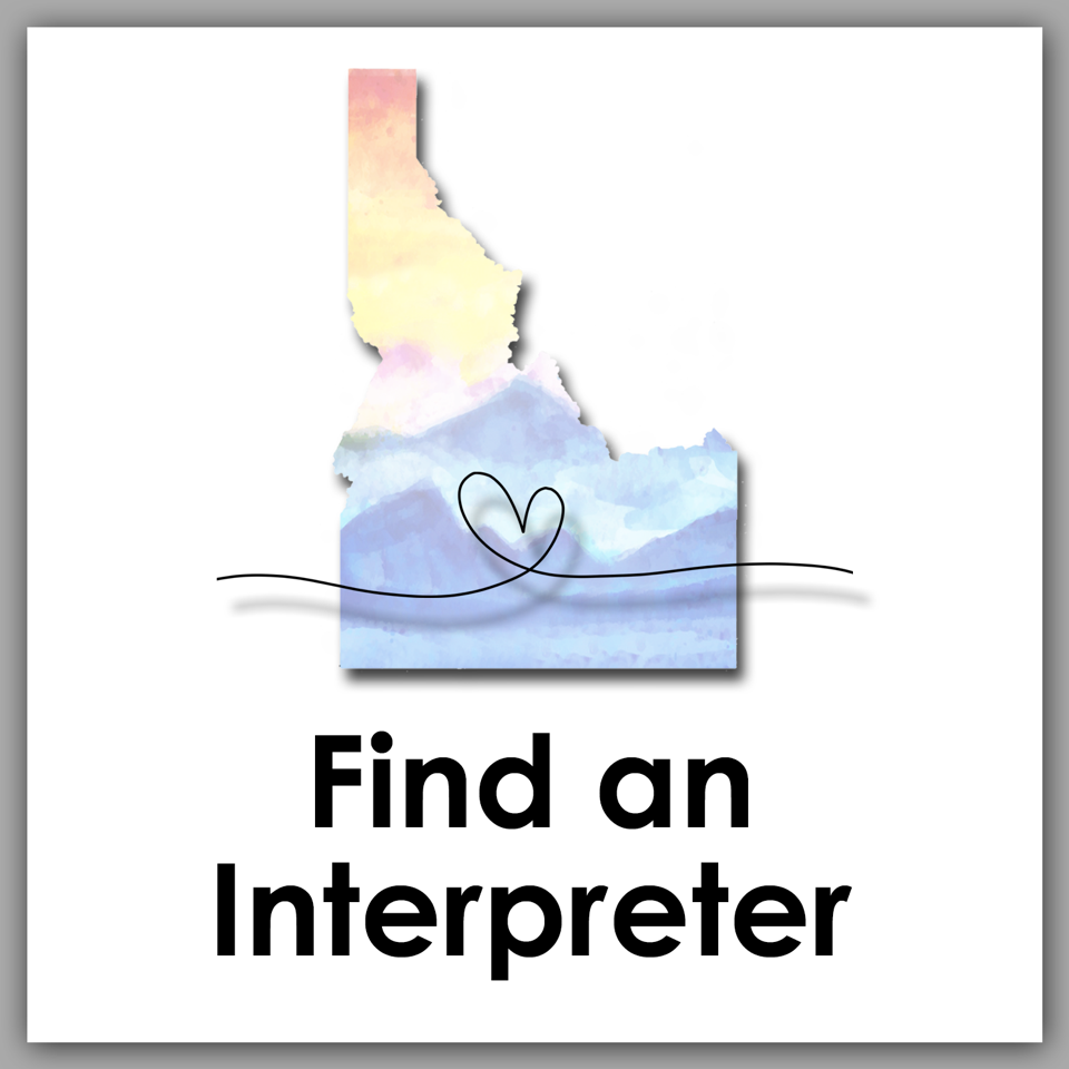 Find an interpreter Button