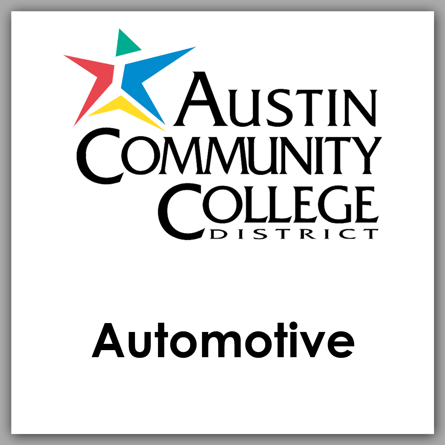 Austin Community College Automotive Dictionary