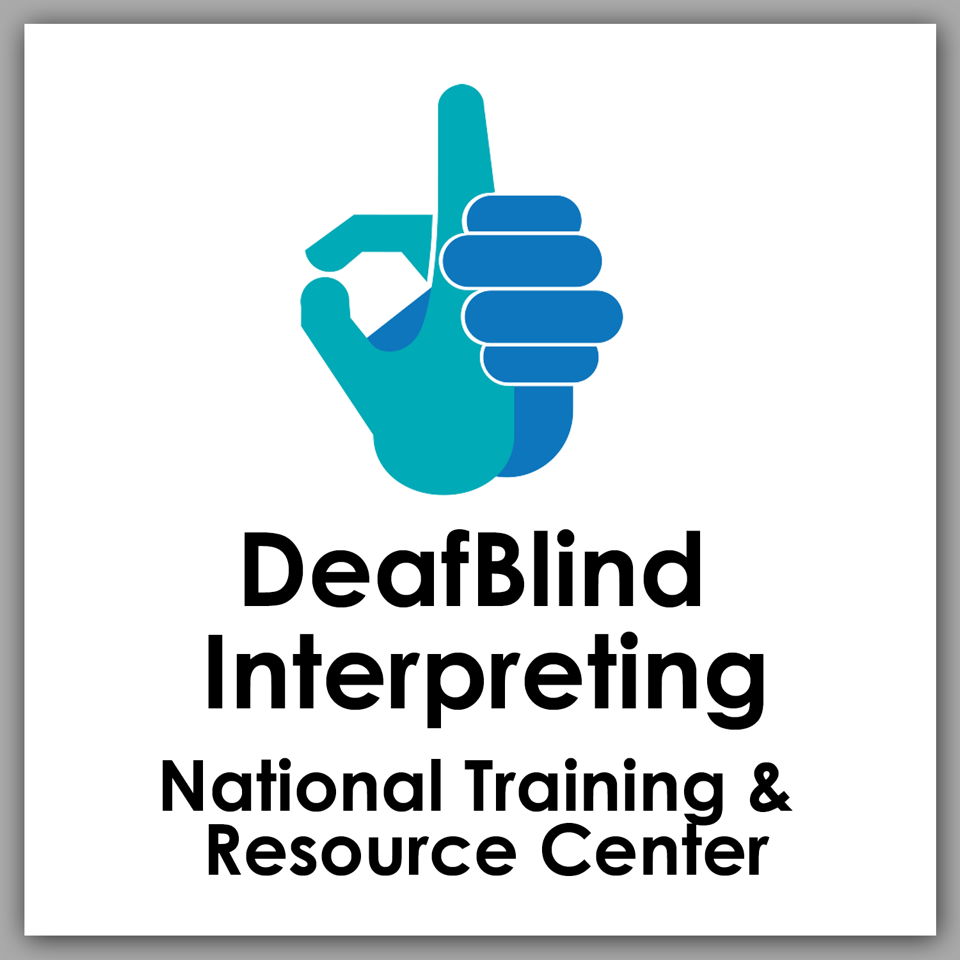 Deaf Blind Interpreting National Training and Resource center button